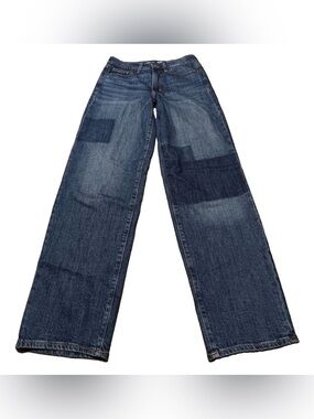 Old Navy High Rise OG Loose Color Denim Block Secret Smooth Pocket Jean Women 8T